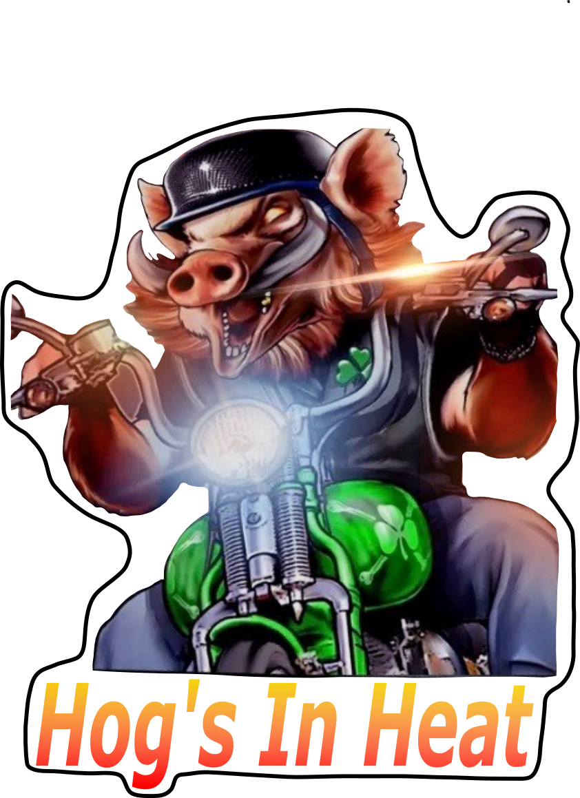 Picture of Hogs in Heat - Sticker